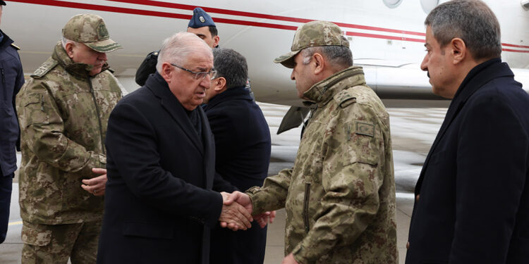 Bakan Güler ve TSK komuta kademesi Şırnak'a gitti