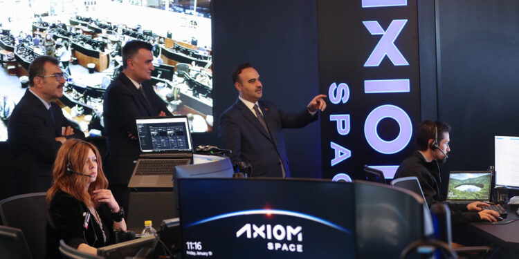 Bakan Kacır'dan Axiom Space'e ziyaret