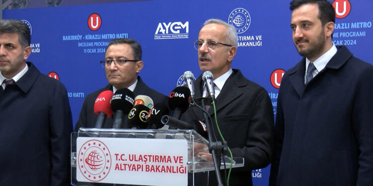 Bakırköy-Kirazlı Metro Hattı Şubat'ta hizmete alınacak
