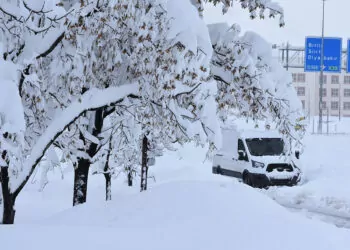 Bitlis'te 266 köy yolu kardan kapandı