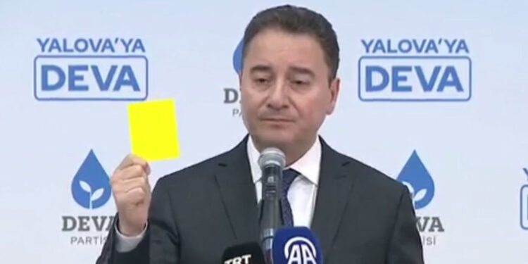 Bu seçim, hükümete sarı kart gösterme seçimi