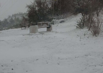 Çanakkale'de kar yağışı ve fırtına