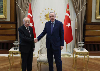 Cumhurbaşkanı Erdoğan ile Devlet Bahçeli görüştü