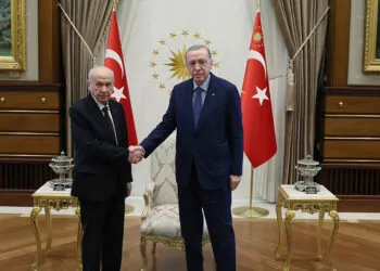 Cumhurbaşkanı erdoğan ile devlet bahçeli görüştü