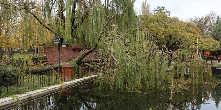 Edirne'nin güneyi için kuvvetli fırtına uyarısı