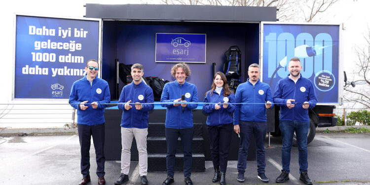 Eşarj, 1000 istasyon hedefine ulaştı