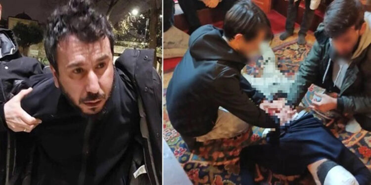 Fatih Camisi'nde 2 kişiyi bıçaklayan saldırgan tutuklandı 
