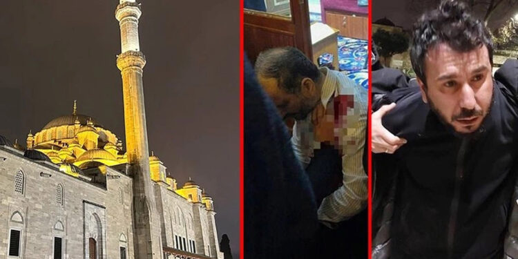 Fatih Camisi'ndeki saldırı: Saldırganın sorgusu sürüyor