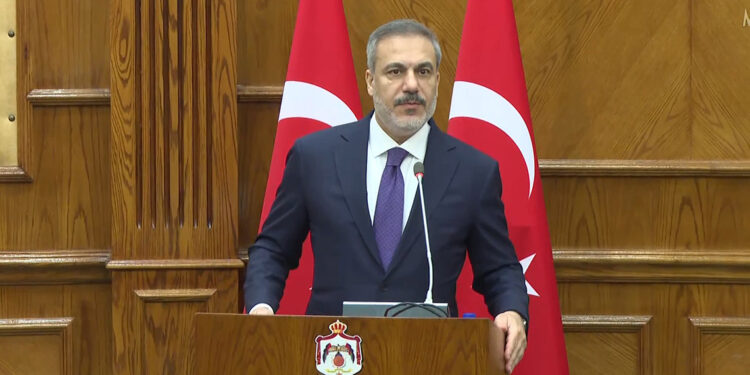 Fidan: Güvenliği tehdit altında olan Filistinlilerdir