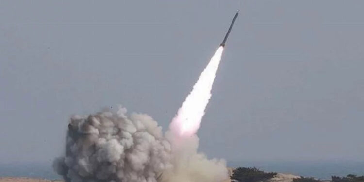 Fırlatılmaya hazırlanan Husi gemisavar füzesi imha edildi