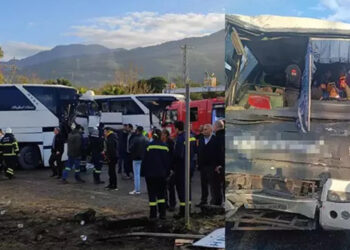 Hatay'da işçi servisi otobüsler çarpıştı: 1'i ağır 18 yaralı
