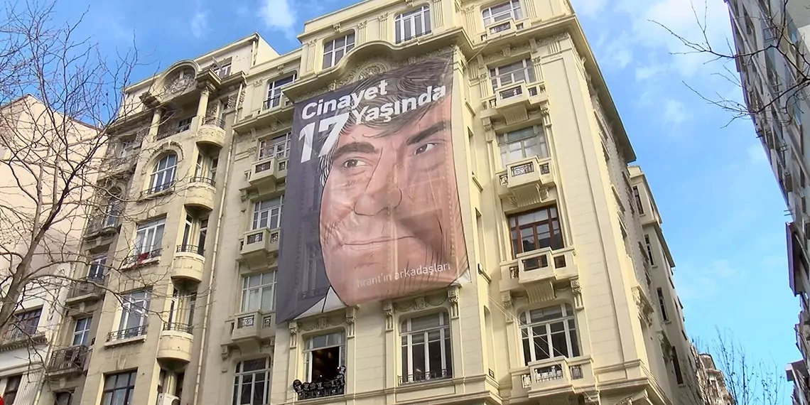 Hrant dink ölümünün 17. Yılında anıldı