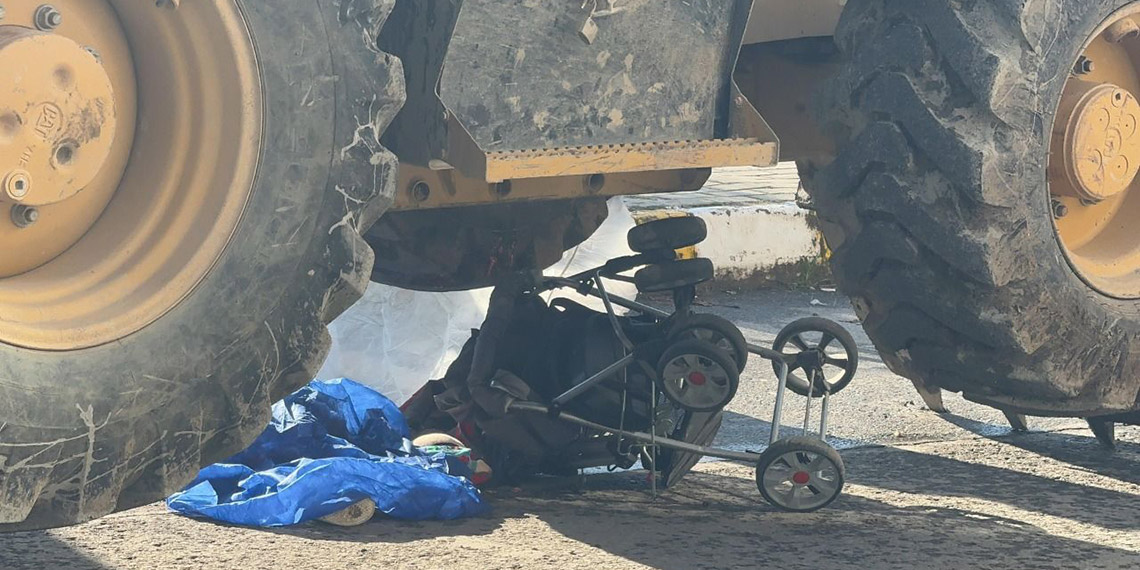 İş makinesinin çarptığı bebek arabasındaki Elis Ada öldü