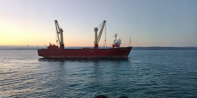 İstanbul Boğazı'nda arıza yapan gemi demirletildi