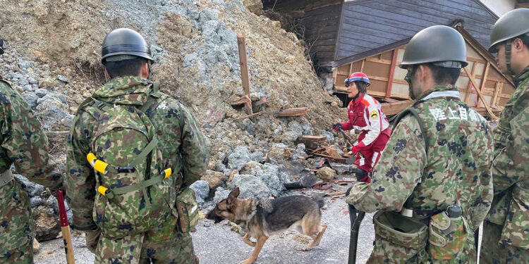 Japonya'da enkaz altından 295 kişi çıkarıldı