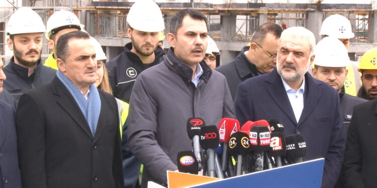 Kurum: Bizi şantiyelerde göreceksiniz