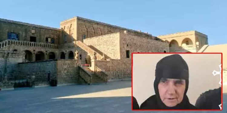 Mardin’de manastırın merdiveninden düşen rahibe, öldü