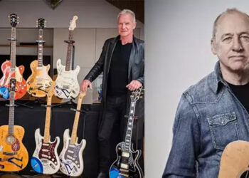 Mark Knopfler'ın gitar koleksiyonu açık artırmada satılıyor