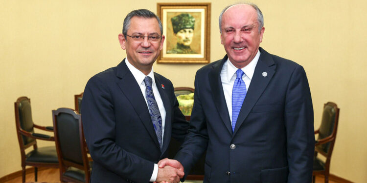 Muharrem İnce'den, Özgür Özel'e ziyaret