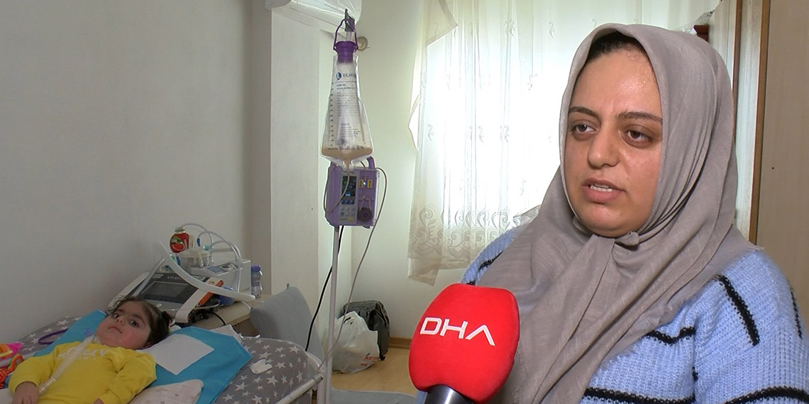 SMA'lı Havvanur'un 1 kilo daha almaması gerekiyor