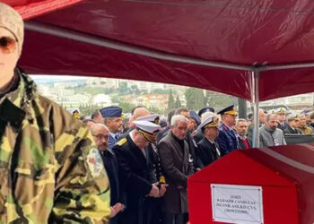 Şehit Astsubay Bahadır Canbulat, toprağa verildi