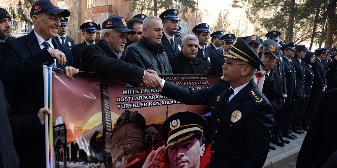 Şehit Gaffar Okkan ile 5 mesai arkadaşı anıldı