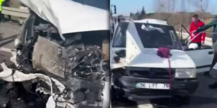 TEM Kınalı Kavşağı'nda kaza: Ölü ve yaralılar var