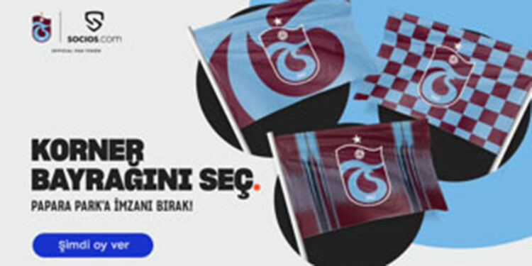 Trabzonspor'un korner bayrağını taraftar seçecek  