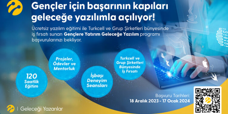 Turkcell'den ‘Gençlere Yatırım, Geleceğe Yazılım' programı