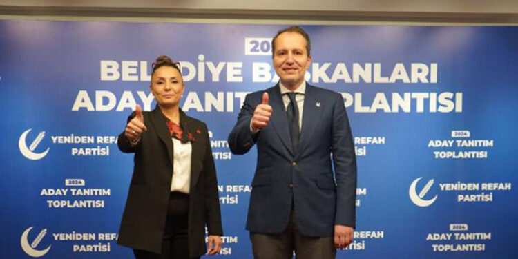 Yeniden Refah Partisi 57 belediye başkan adayını açıkladı