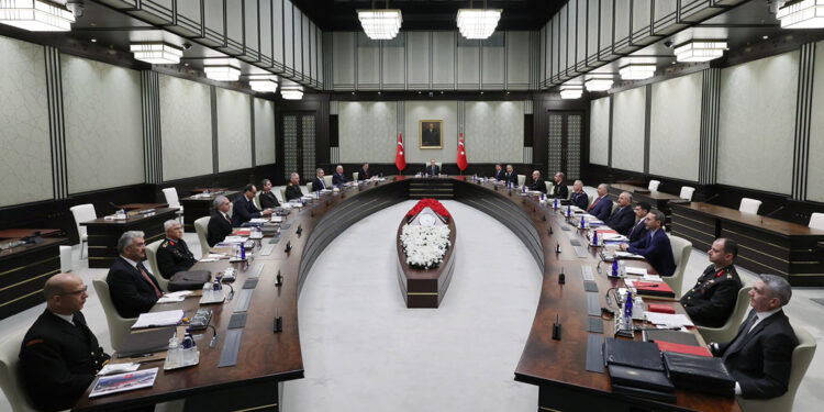 Yılın ilk MGK'sı toplandı