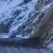 Yüksekova-Hakkari kara yolunda heyelan
