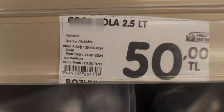 Zincir marketlerde yine etiketler değişti