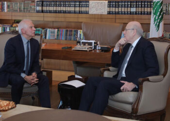 AB Yüksek Temsilcisi Josep Borrell Lübnan'da temaslarını sürdürüyor
