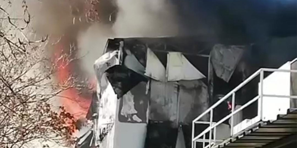 Ankara'da fabrikada yangın