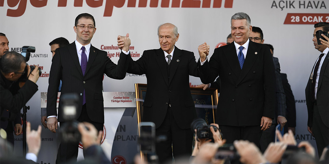 MHP Genel Başkanı Devlet Bahçeli, "Başarısızlar gönderilmeli, başaracak olan vatan, millet ve Mersin sevdalıları şehremini vazifesini üstlenmelidir" dedi.