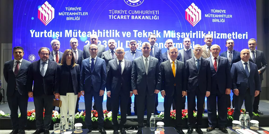 Yurt dışı müteahhitlik sektörümüz 2023'ü 27 milyar 400 milyon dolarlık proje ile kapattı