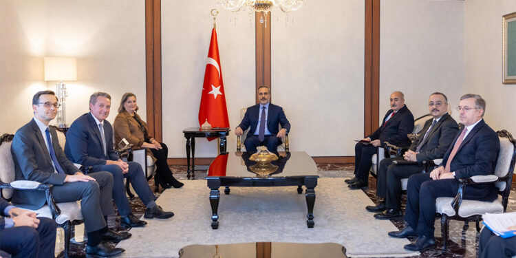 Hakan Fidan, ABD Dışişleri Bakan Yardımcısı Vekili ile görüştü