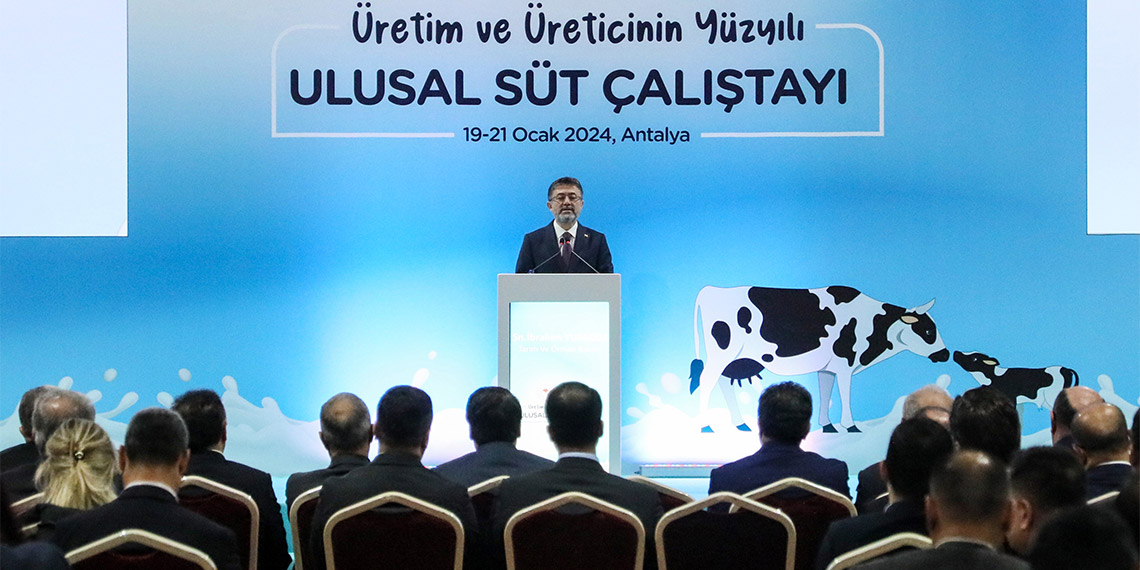 Tarım ve Orman Bakanı İbrahim Yumaklı, "Son 21 yılda hayvancılık sektörüne 312 milyar lira destek sağladık. 2024 yılında da 19,1 milyar lira sağlayacağız. Uygun oranlı krediler sayesinde yetiştiricilerimiz 114 milyar lira hayvancılık kredisi kullandı. TARSİM ile hayvancılıkta 16 milyar lira hasar tazminatı ödedik" dedi.