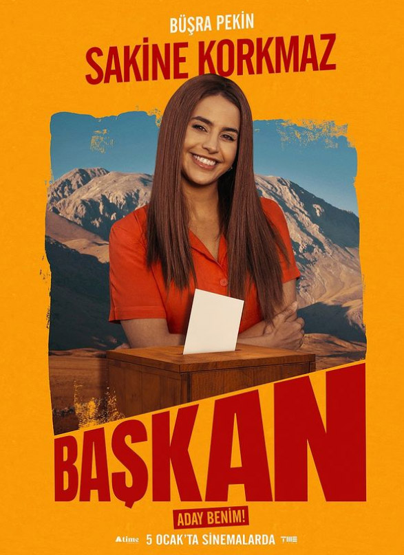 Büşra Pekin'in oynadığı Başkan filmi vizyona giriyor