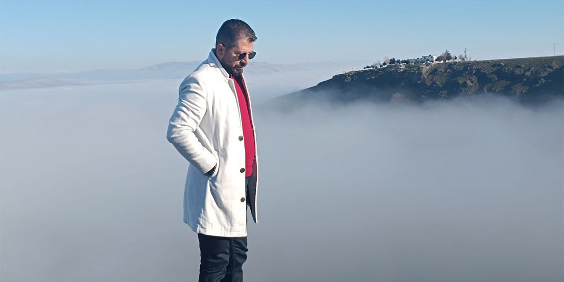 Batman'ı kaplayan sis bulutu dağdan görüntülendi