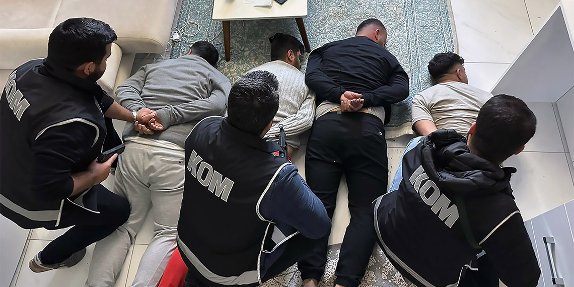 Bayğaralar suç örgütüne operasyon; 4 kişi yakalandı