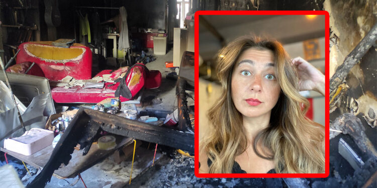 Yangında dumandan zehirlenen şehit kızı Nazlı öldü