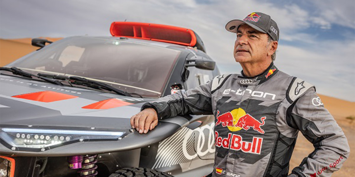 Dakar Rallisi'nin şampiyonu Carlos Sainz