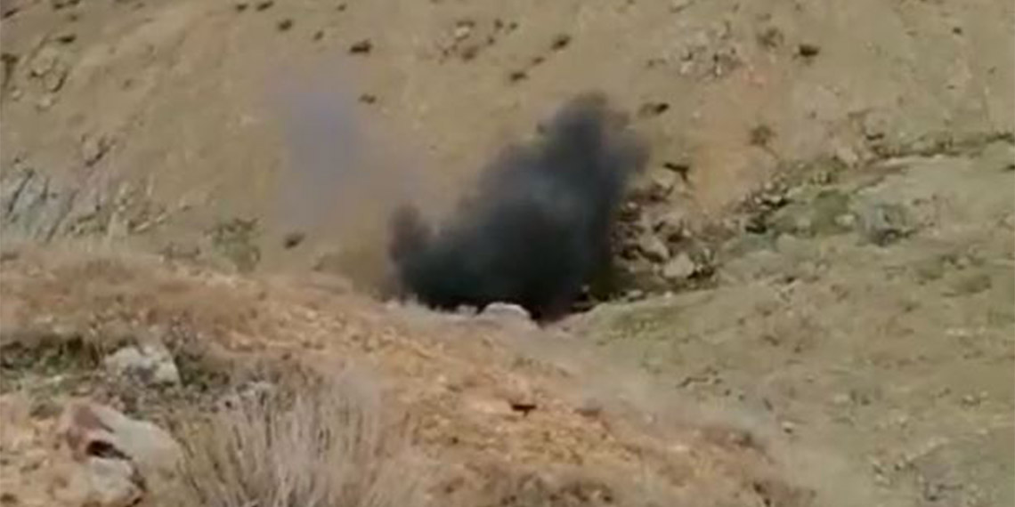 PKK'lı teröristlerin kullandığı 10 sığınak ve 2 mağara imha edildi