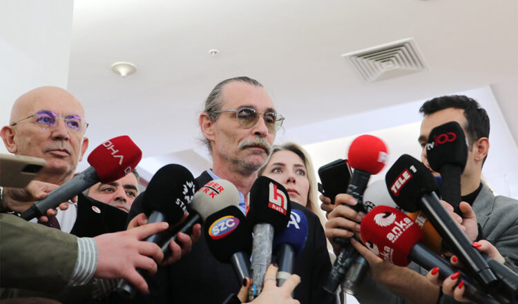 Erdal Beşikçioğlu Mansur Yavaş'ı ziyaret etti