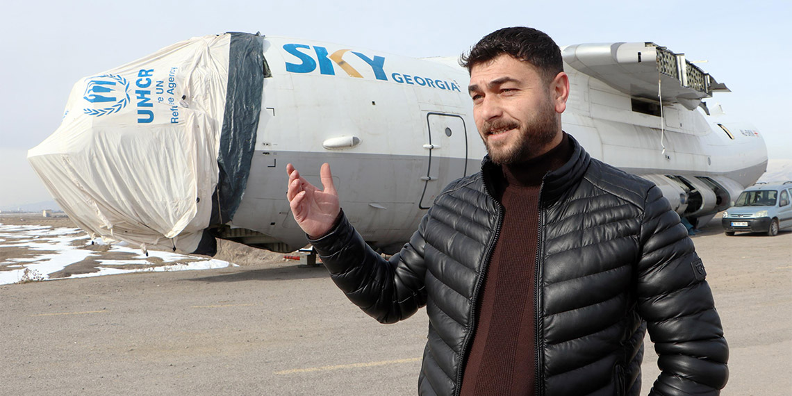 Kaza kırıma uğrayan Gürcistan uçağı ihaleyle satıldı