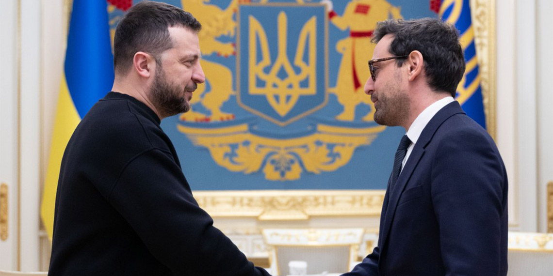 Stephane Sejourne ilk ziyaretini Ukrayna'ya yaptı