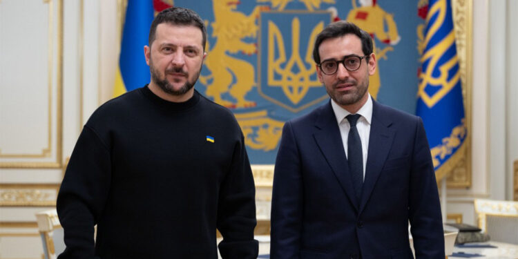 Stephane Sejourne ilk ziyaretini Ukrayna'ya yaptı