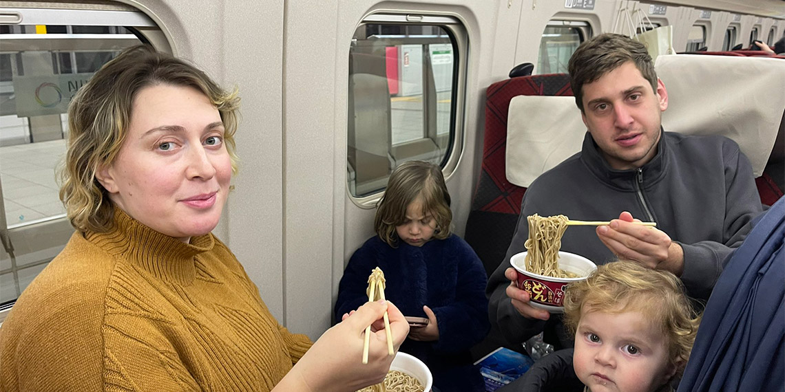 Gürcistan’ın Tokyo Büyükelçisi, geceyi trende geçirdi